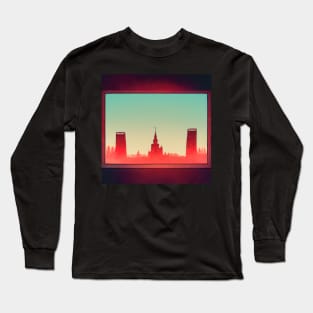 Minsk | Comics Style Long Sleeve T-Shirt